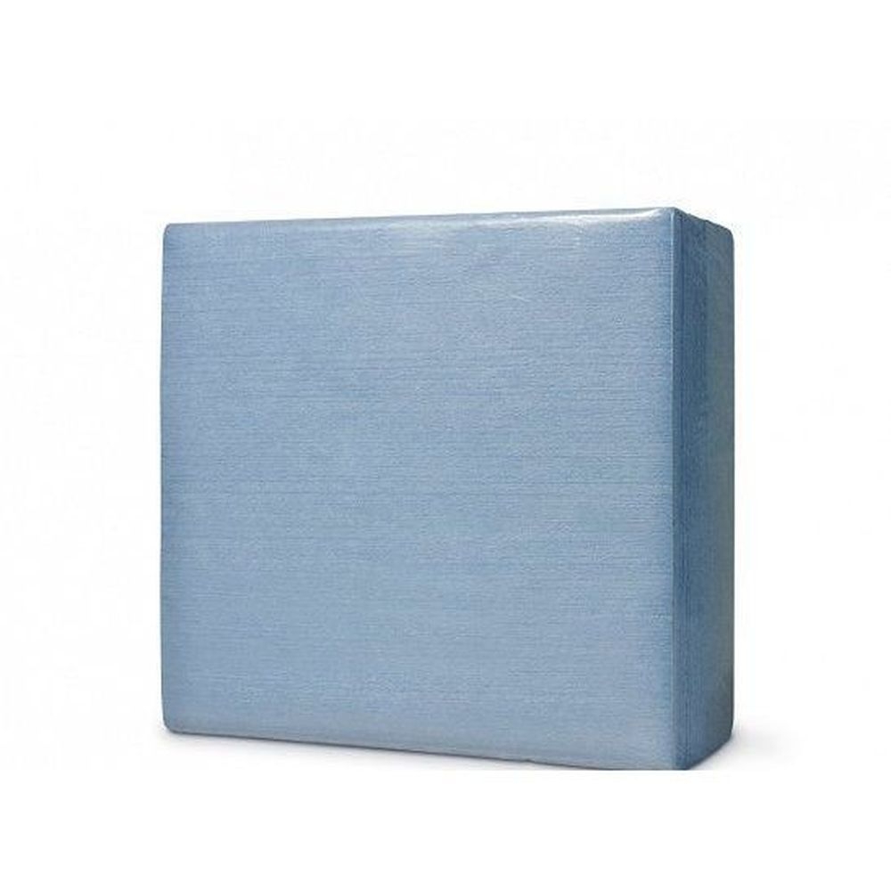 Chicopee Veraclean 12 x 13 inch Blue Medium Duty Critical Cleaning Wipe - Poly Bag -- 1000 per case.