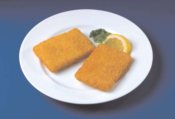 Fish-In-A-Minute Breaded Rectangle Alaskan Pollock, 3 Ounce of 53 Pieces, 10 Pound.
