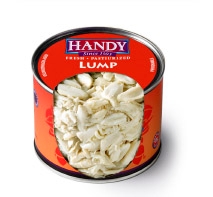 Handy Pelagicus Lump Pasteurized Crab Meat, 1 Pound -- 6 per case.