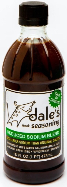 Dales Reduced Sodium Blend Liquid Steak Seasoning, 16 Fluid Ounce -- 12 per case