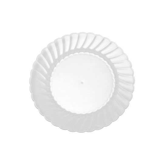 WNA Classicware Clear Round Plate, 6 inch -- 180 per case