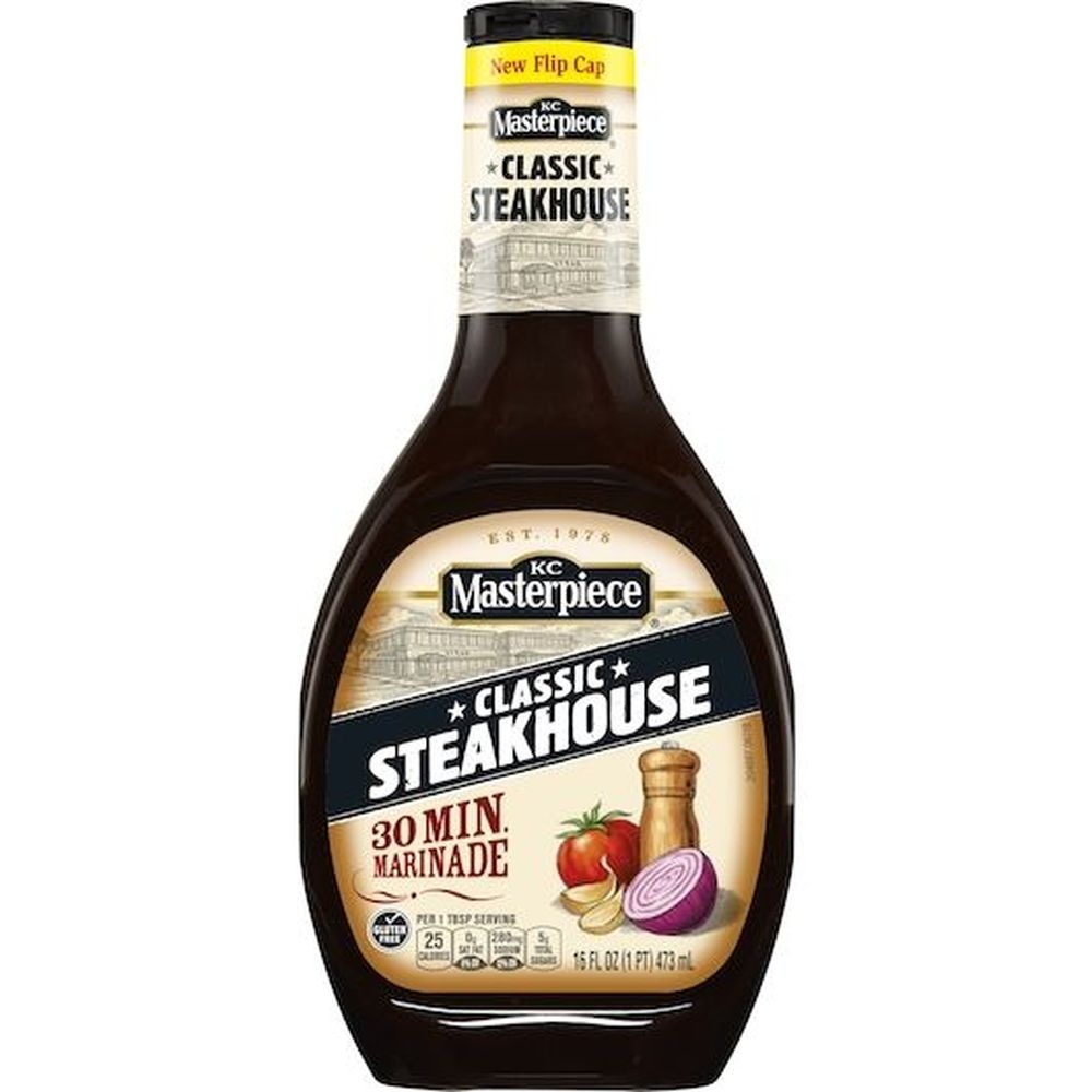 Kc Masterpiece Classic Steakhouse Marinade, 16 Ounce -- 6 per case