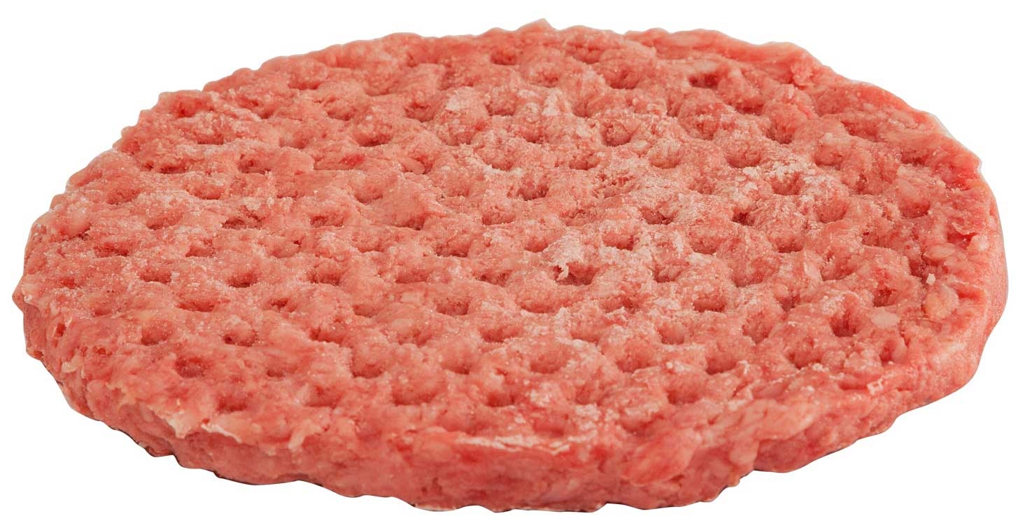 Strauss Free Raised Grass Fed 80/20 Beef Patty, 3.2 Ounce -- 54 per case