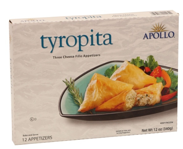 Apollo Tyropita Appetizer, 12 Ounce -- 12 per case