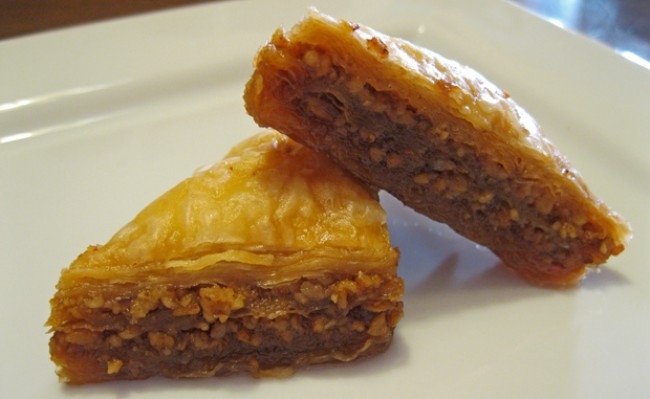 Athens Foods Apollo Baklava, 22 Ounce - 12 pieces per pack -- 6 packs per case.