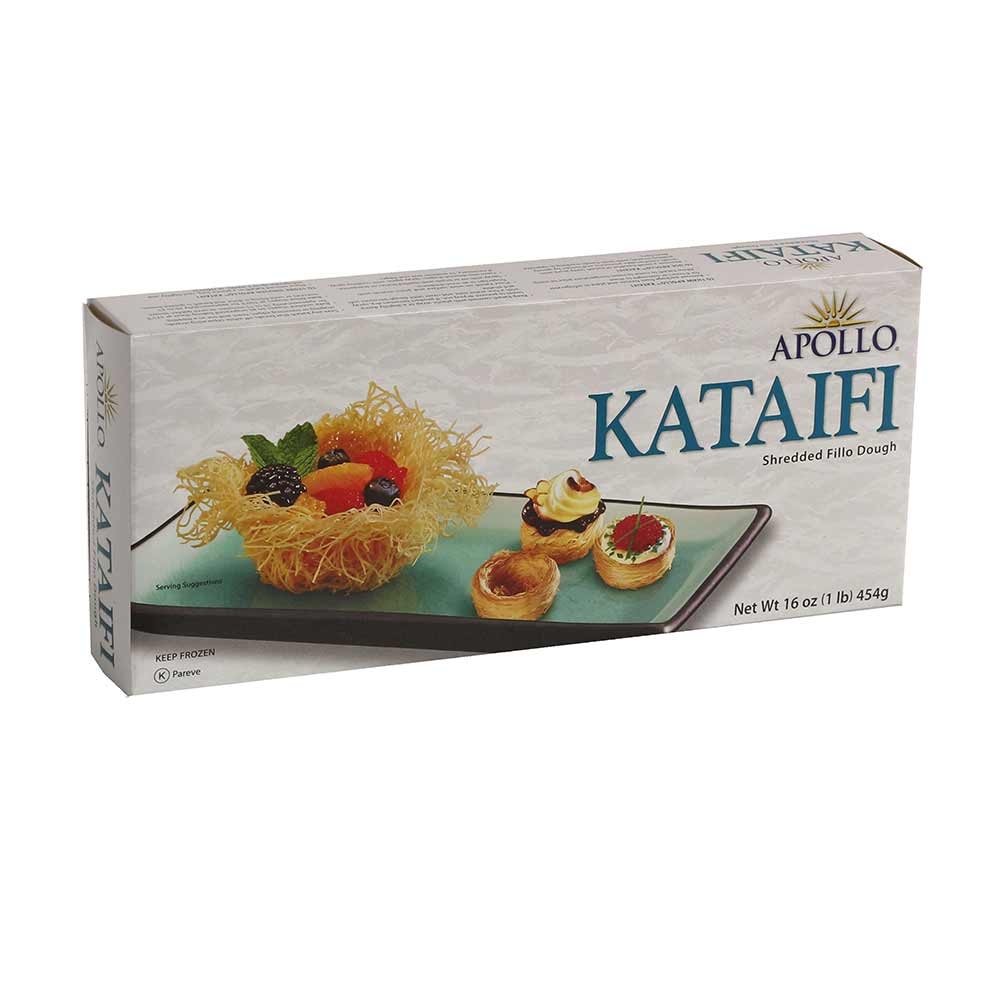 Athens Foods Apollo Kataifi Shredded Fillo Dough, 16 Ounce -- 12 per case.