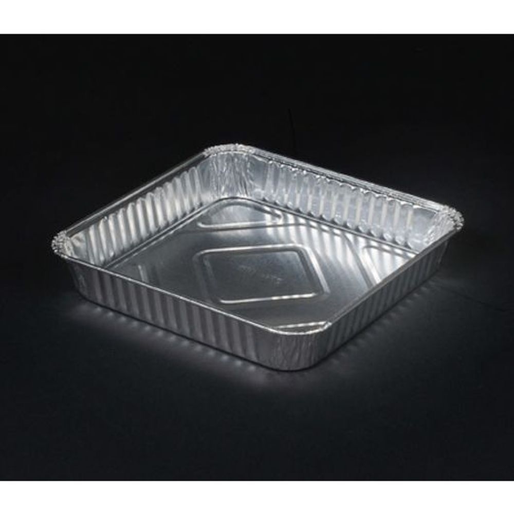 Durable Packaging 8 inch Square Cake Pan, 500 count