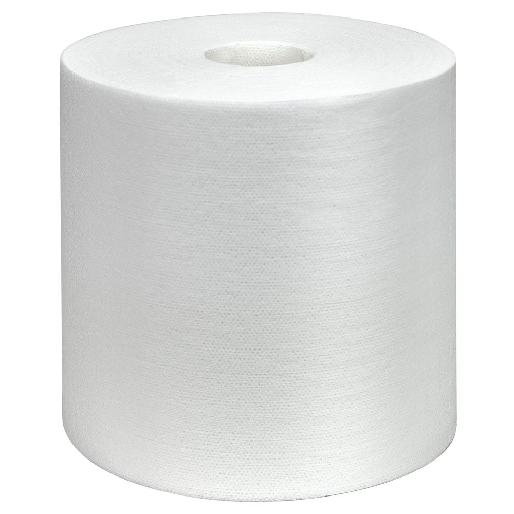 TaskBrand P70 Premium Series White Medium Duty Interfold Hydrospun Wiper, 8.26 x 16.75 inch -- 1000 per case.