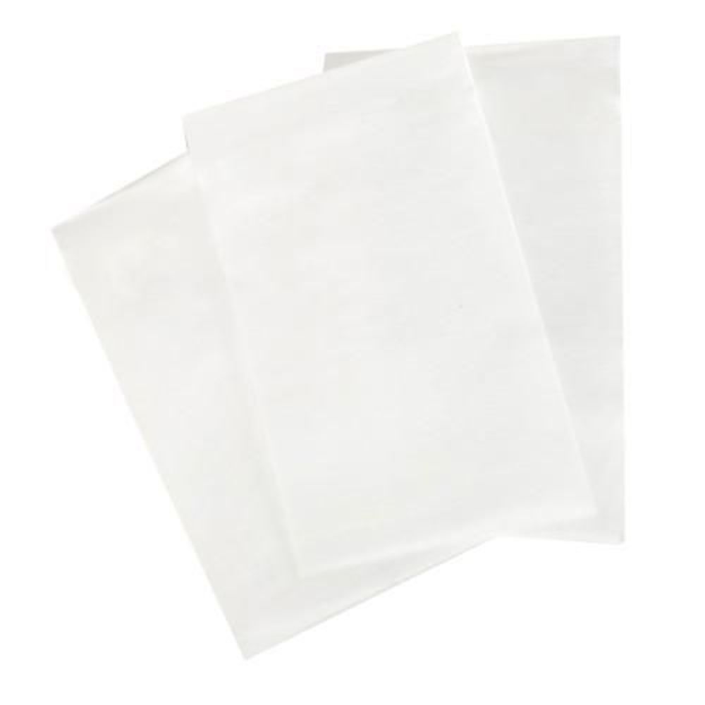 SaniWorks 1/4 Fold White Poly Rayon Antimicrobial Deluxe Towel, 13 x 21 inch -- 150 per case.
