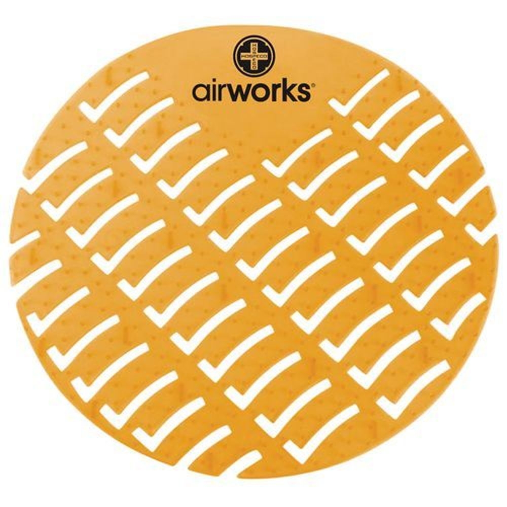 AirWorks Orange Mango Urinal Screen -- 10 per case.