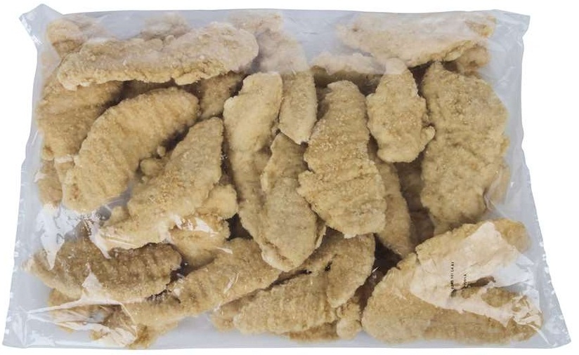 Country Pride Large Traditional Chicken Breast Tenderloin Fritter, 5 Pound -- 2 per case