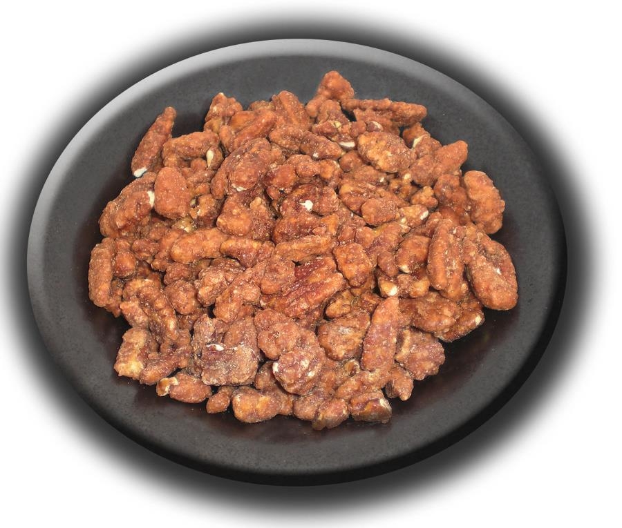 Azar Nut CFX Glazed Pecans Halves and Piece, 5 Pound.