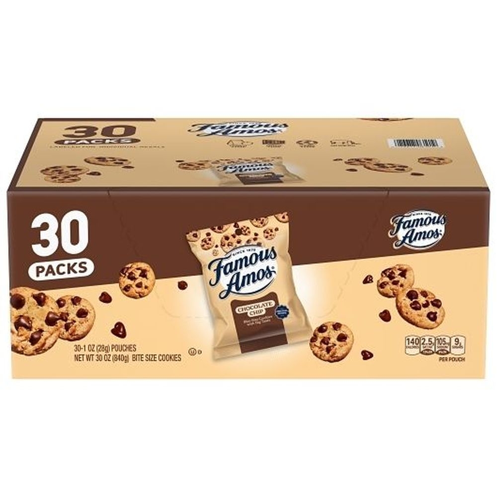 Famous Amos Chocolate Chip Cookies, 30 Ounce