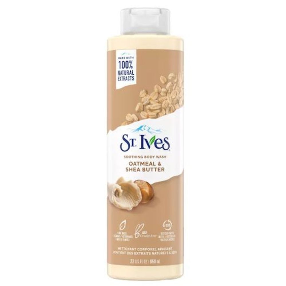 St Ives Oat and Shea Butter Body Wash, 16 Fluid Ounce -- 4 per case