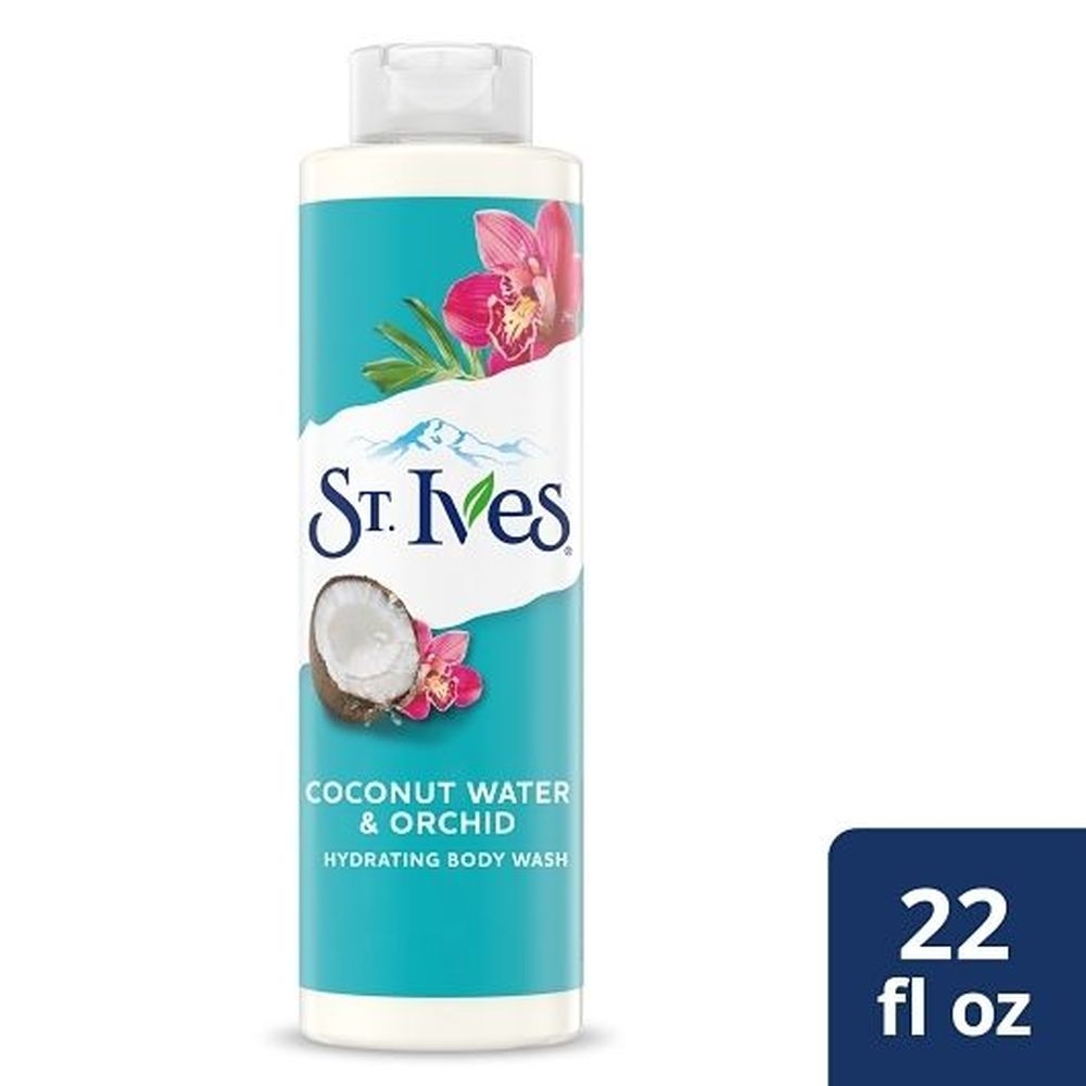St Ives Coconut Water and Orchid Body Wash, 650 Milliliter -- 4 per case