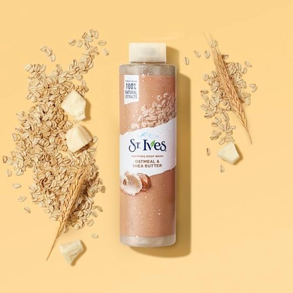 St Ives Oat and Shea Butter Body Wash, 650 Milliliter -- 4 per case