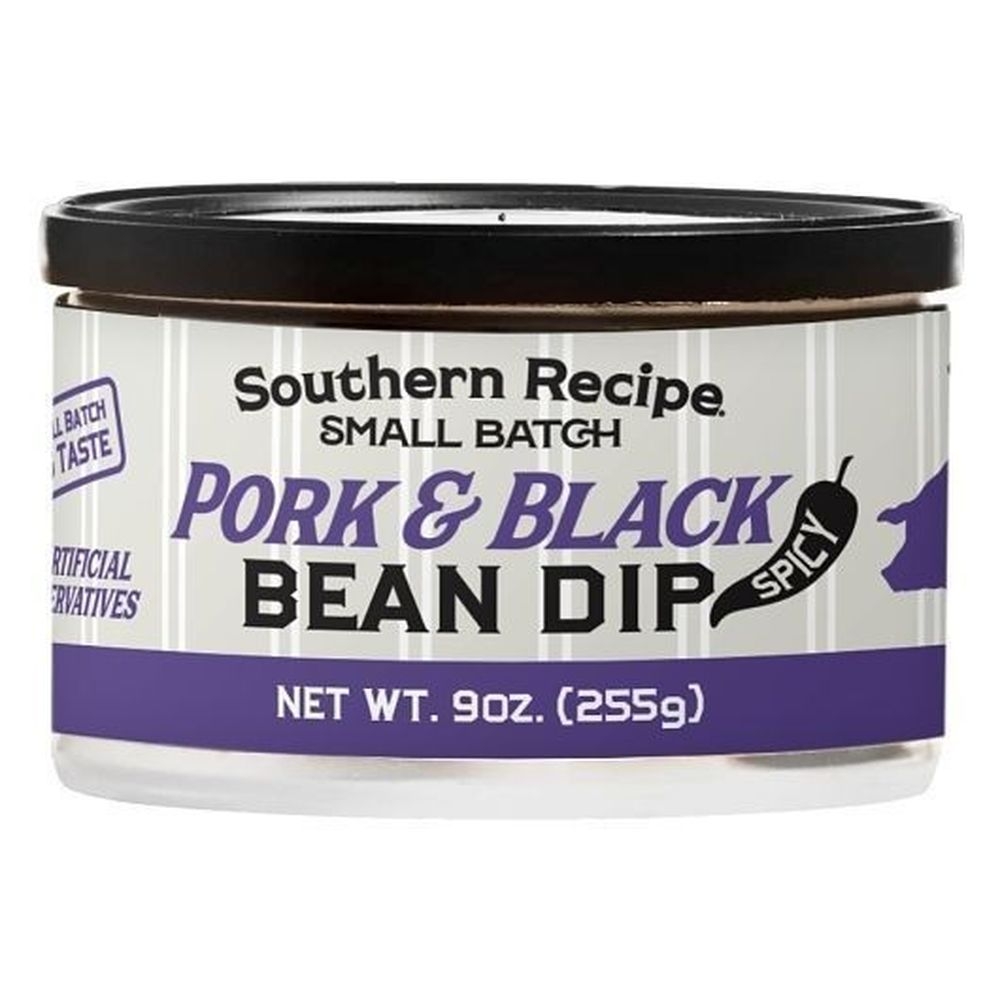 Southern Recipe Small Batch Spicy Pork and Black Bean Dip, 9 Ounce -- 12 per case