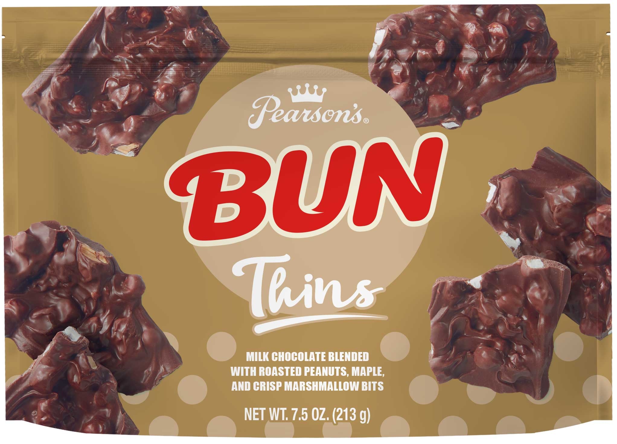 Pearsons Bun Maple Thins, 7.5 Ounce -- 6 per case