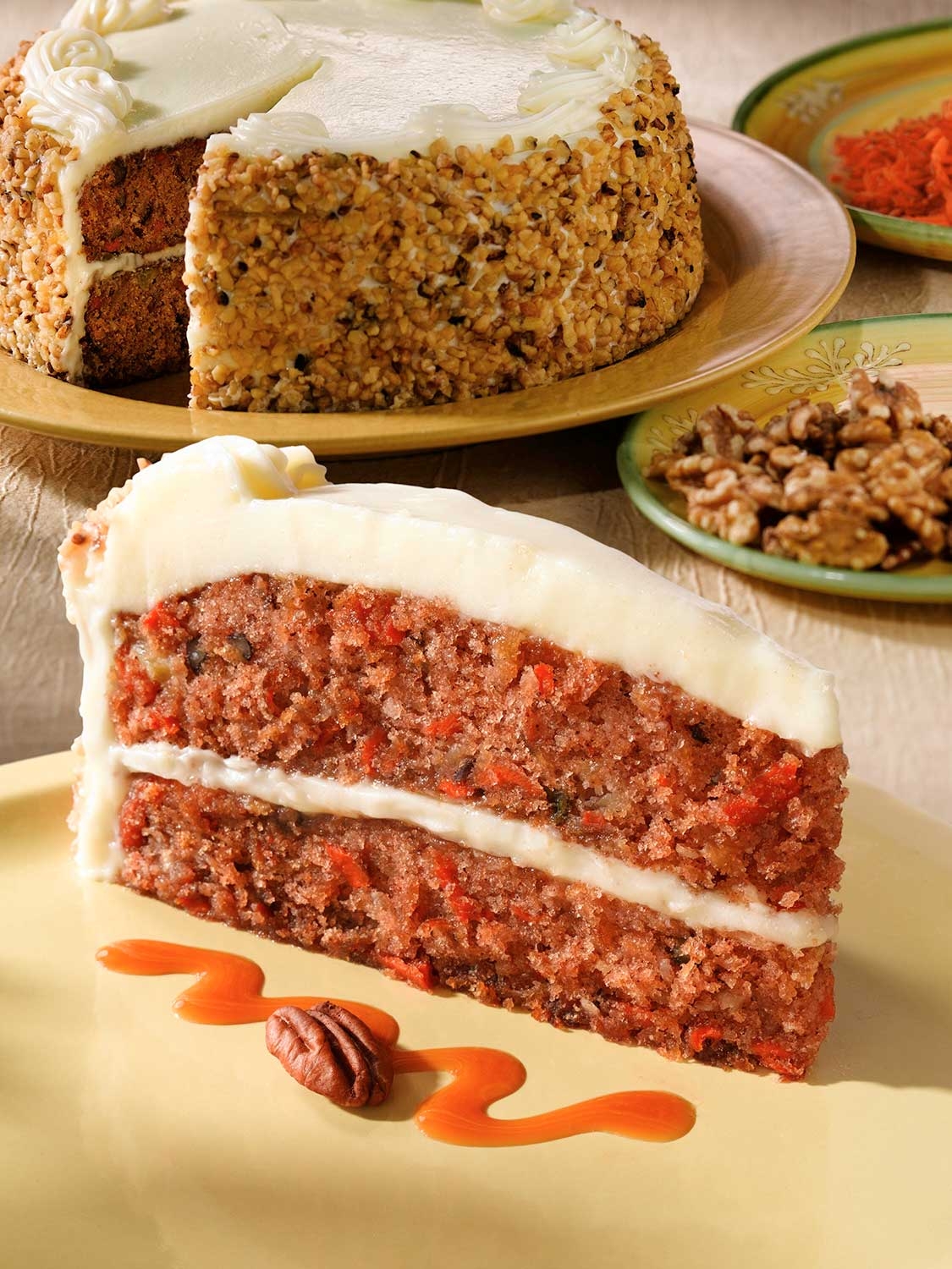 Alden Merrell Desserts Grandmothers Carrot Cake, 72 Ounce -- 2 per case.