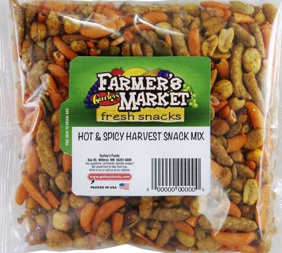 Farmers Market Hot and Spicy Harvest Snack Mix, 8 Ounce -- 8 per case