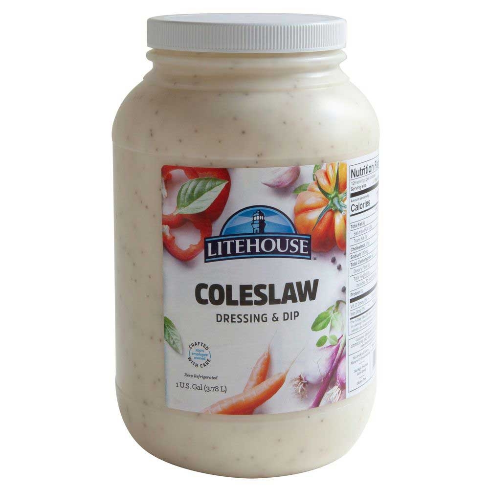 Litehouse Premium Coleslaw Dressing, 1 Gallon -- 2 per case