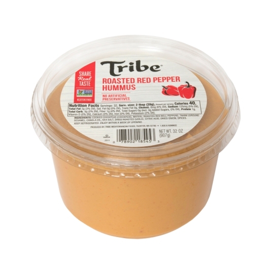 Tribe Roasted Red Pepper Hummus, 32 Ounce -- 4 per case