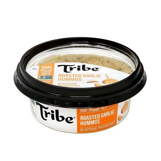 Tribe Roasted Garlic Hummus, 8 Fluid Ounce -- 12 per case