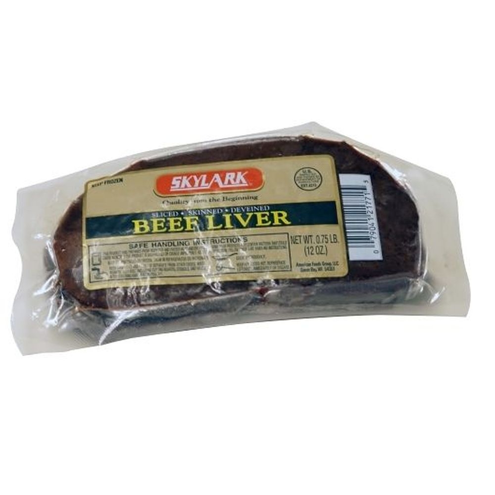 Skylark Stacked Beef Liver, 12 Ounce -- 32 per case