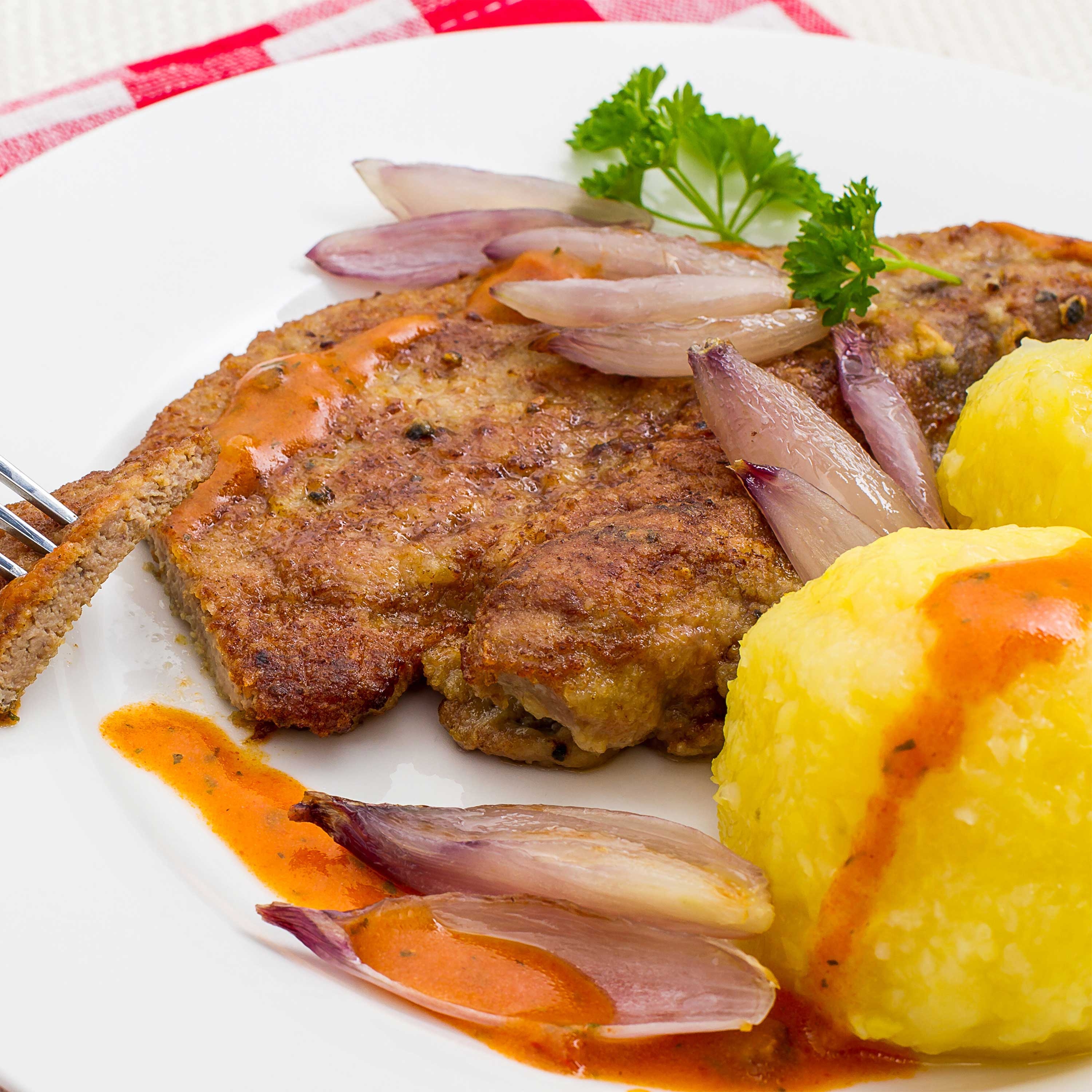 Skylark Uncooked Breaded Beef Liver, 4 Ounce -- 40 per case