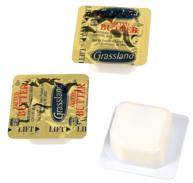 Commodity Butter Sealed Cup Salted Butter, 5 Gram -- 720 per case