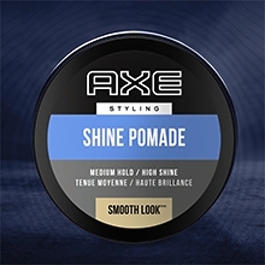 Axe Hair Styling Smooth Sophisticated Look Shine Pomade, 2.64 Ounce -- 12 per case