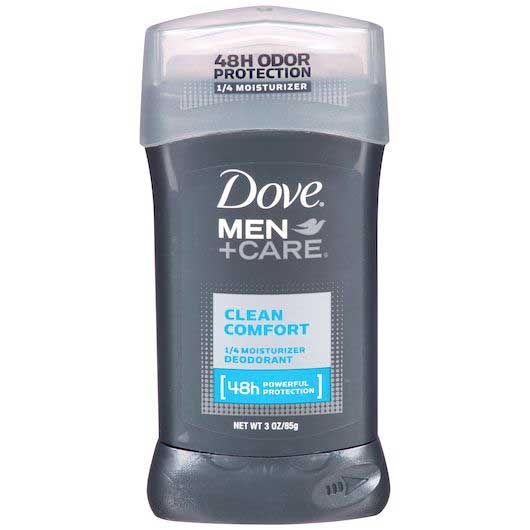 Dove Men Plus Care Clean Comfort Deodorant Stick, 3 Ounce -- 12 per case