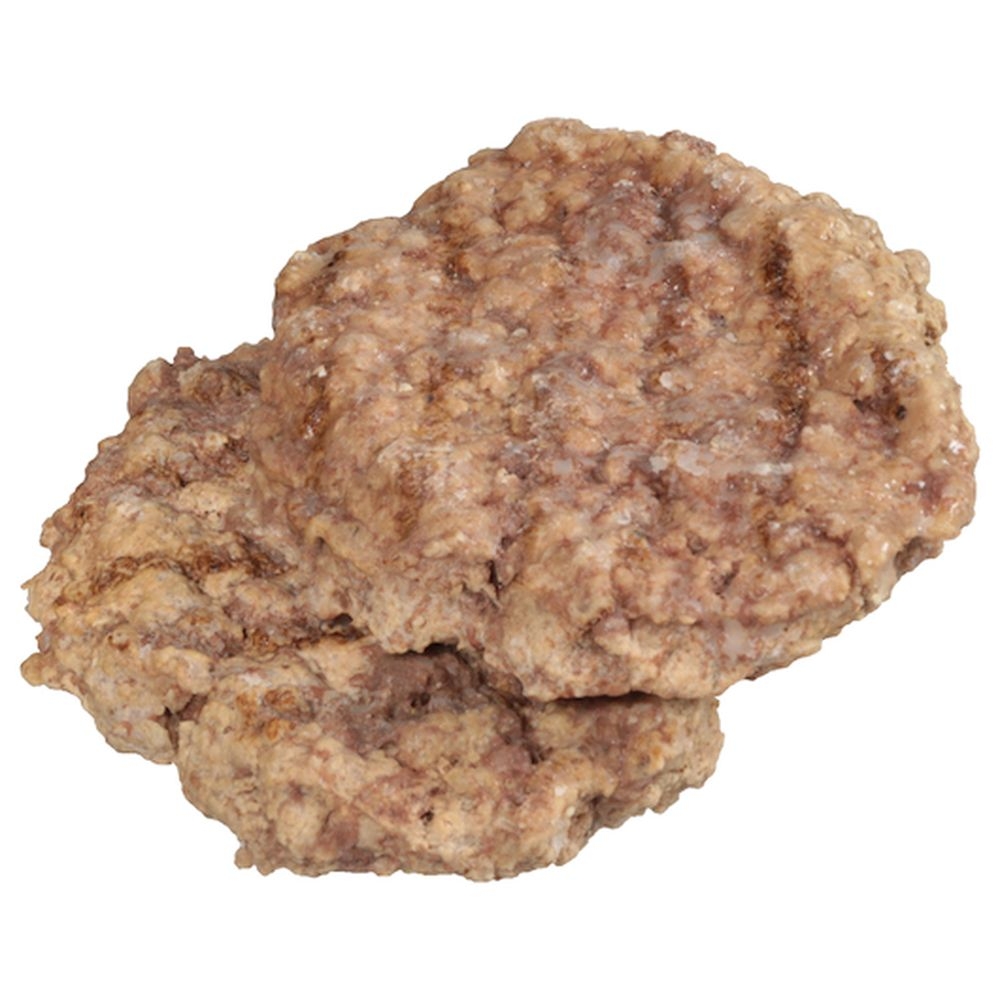 Cloud Fully Cook Seasoned Charbroil Beef Patty, 3 Ounce -- 54 per case