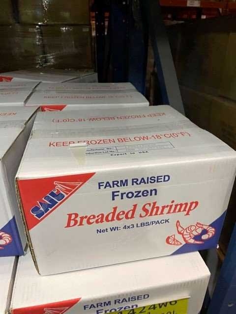 Sail 21 to 25 Count Breaded Butterfly Peeled and Deveined Shrimp, 3 Pound -- 4 per case