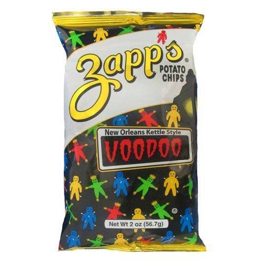 Zapps Voodoo Potato Chips, 2 Ounce -- 15 per case