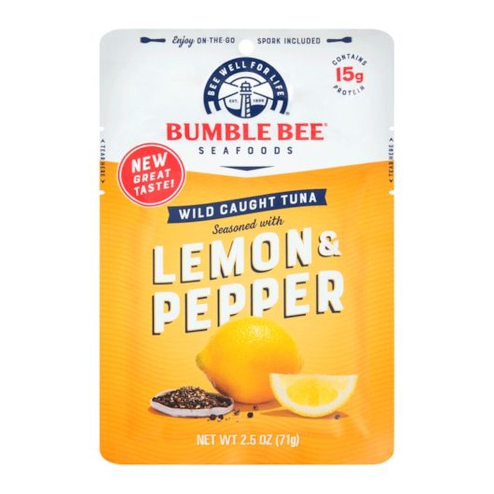 Bumble Bee Lemon Tuna, 2.5 Ounce -- 12 per case
