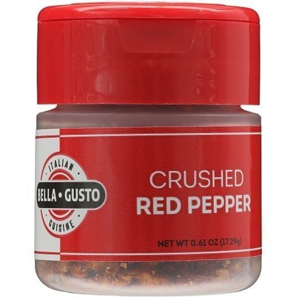 Bella Gusto Crushed Red Pepper, 0.61 Ounce Shaker -- 48 per case