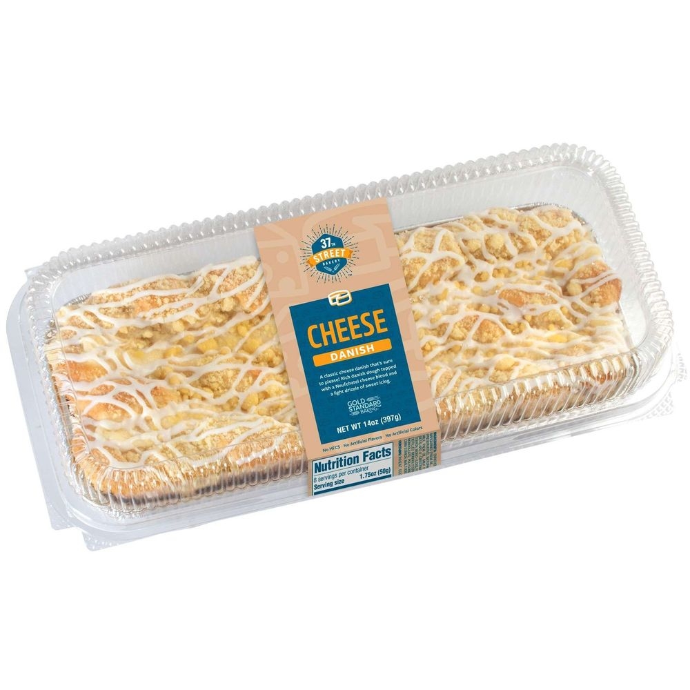 37 Th Street Bakery Cheese Danish, 14 Ounce -- 12 per case