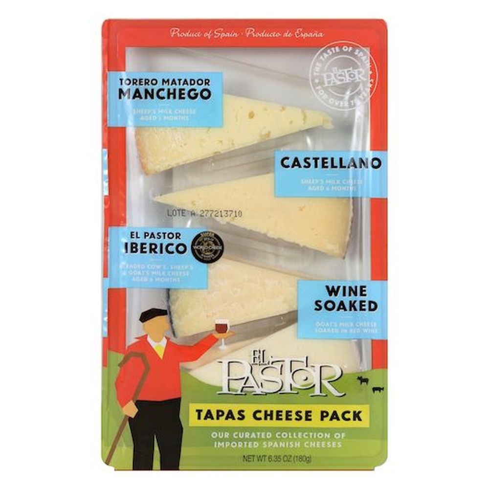 El Pastor Tapas Cheese Pack, 6.3 Ounce -- 11 per case