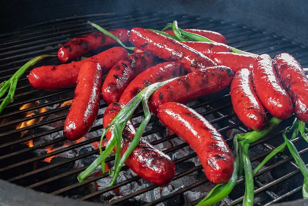 Texas Smokers Red Hot Links, 10 Pound