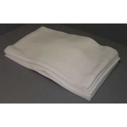Atlantic Mills White Medium Weight Wipe, 13.5 x 21 inch -- 150 per case