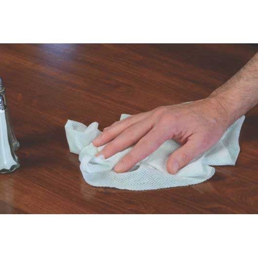 Atlantic Mills White Medium Weight Cleaning Wipe - 150 count per pack -- 150 packs per case