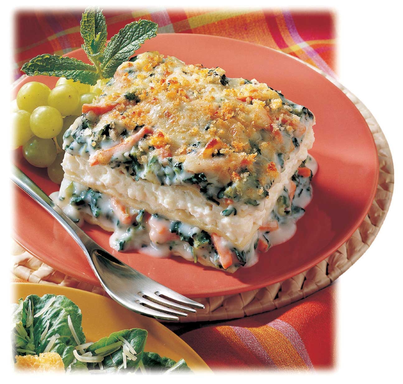 Conagra Award Cuisine Trio Vegetable Lasagna, 96 Ounce -- 4 per case.