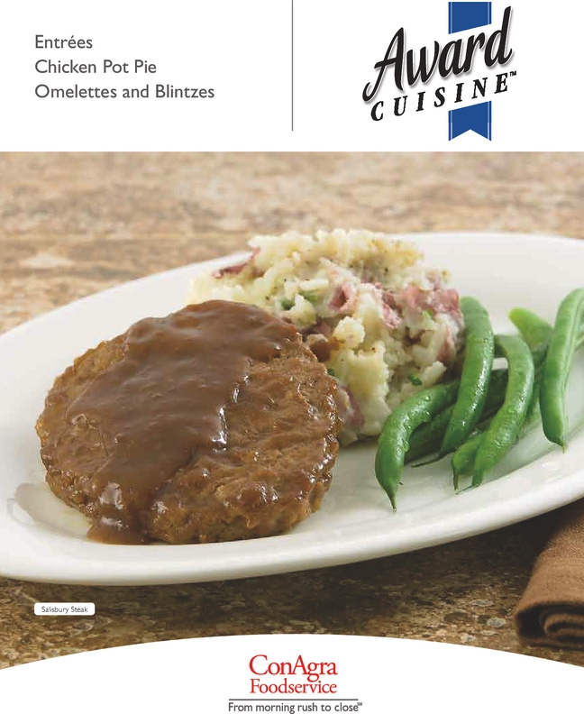 Conagra Award Cuisine Entree Swedish Meatball in Gravy, 62 Ounce -- 4 per case.