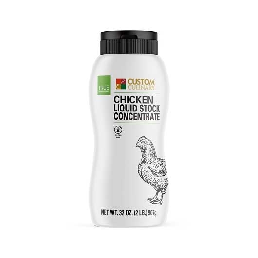 True Foundations Liquid Chicken Stock Concentrate, 2 Pound -- 6 per case