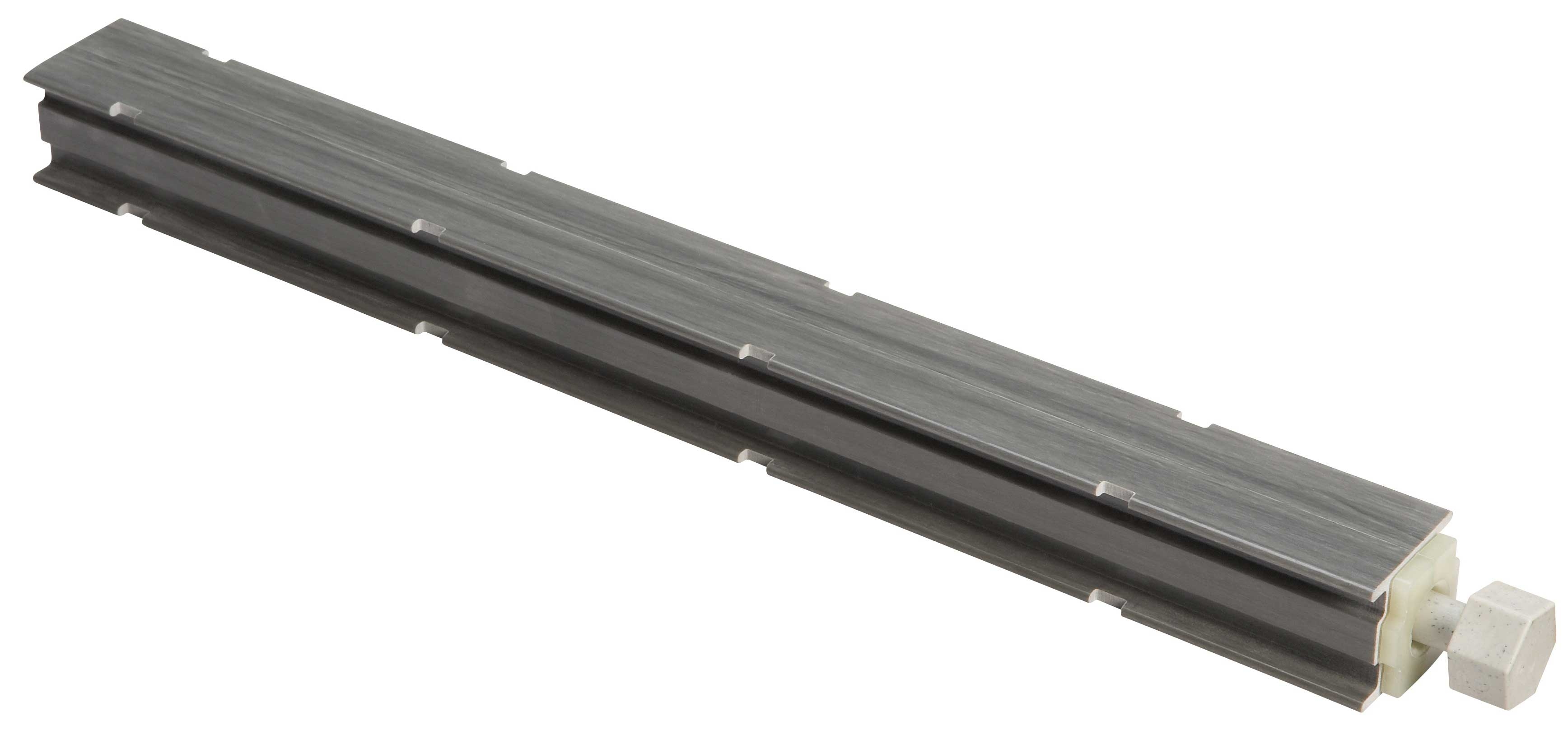 Cambro Camshelving Elements Brushed Graphite Stationary Post Kit, 84 inch