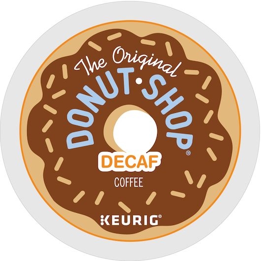 The Original Donut Shop Decaf K Cup Coffee Pod, 12 count -- 6 per case