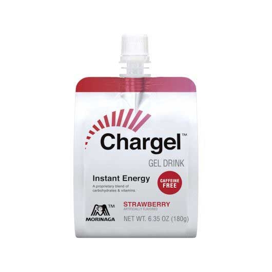 Chargel Strawberry Instant Energy Gel Drink, 6.35 Ounce -- 36 per case
