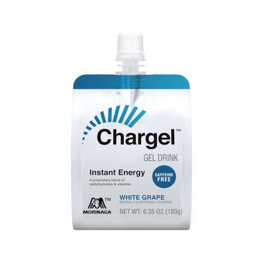 Chargel White Grape Instant Energy Gel Drink, 6.35 Ounce -- 36 per case