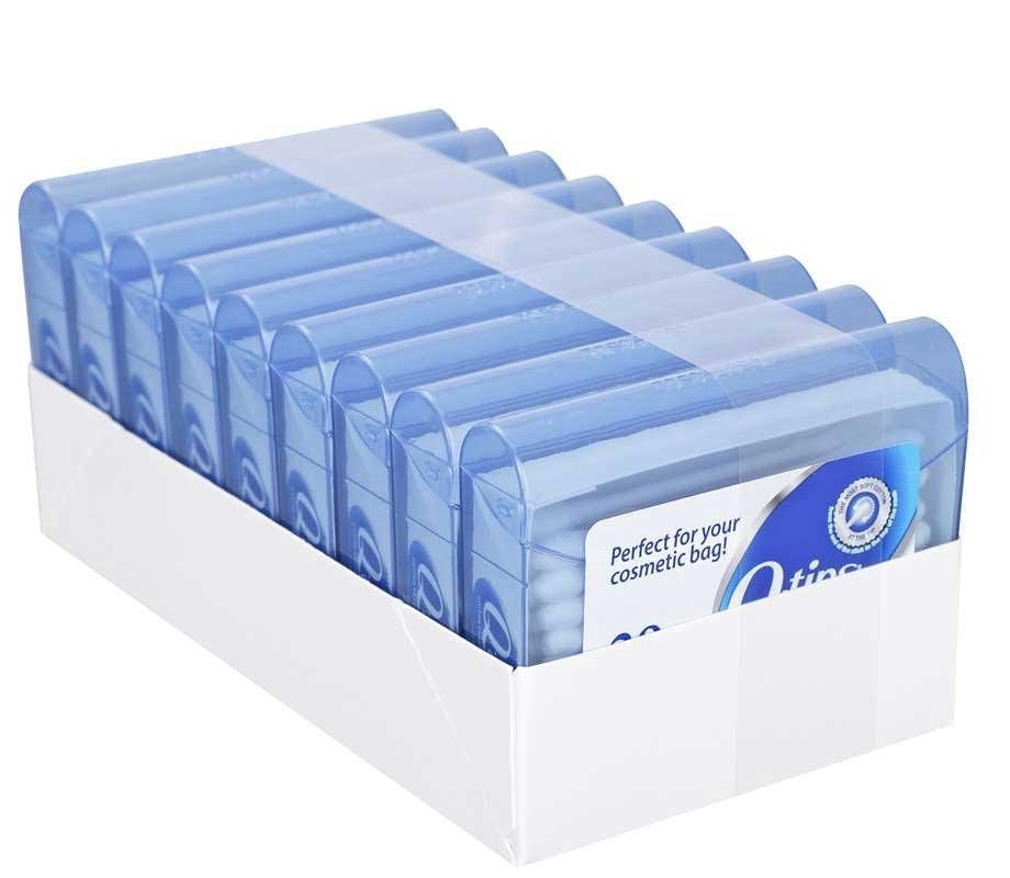 Q Tips Cotton Swabs - 30 count per pack -- 36 packs per case